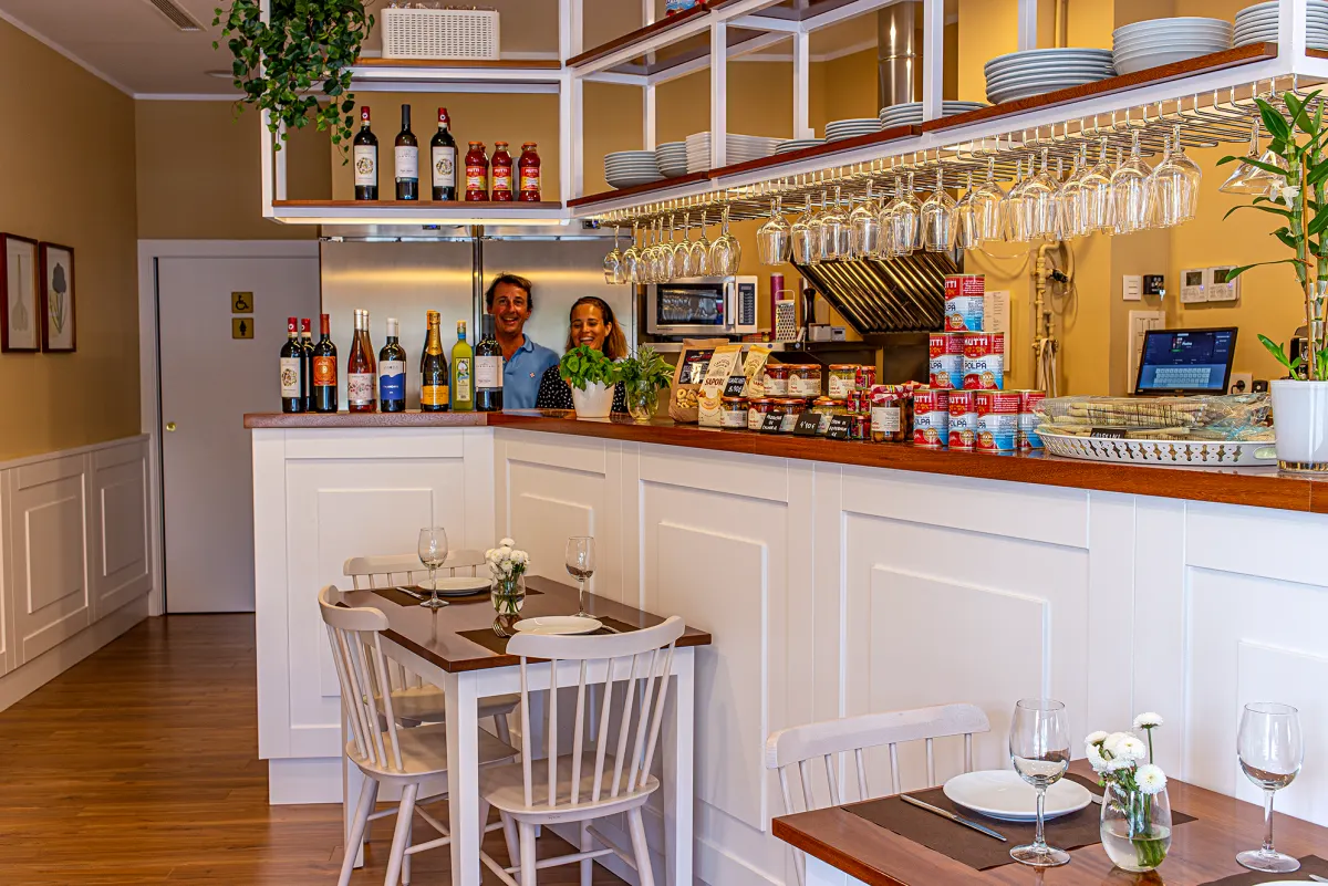 Interior del restaurante da Giovanni